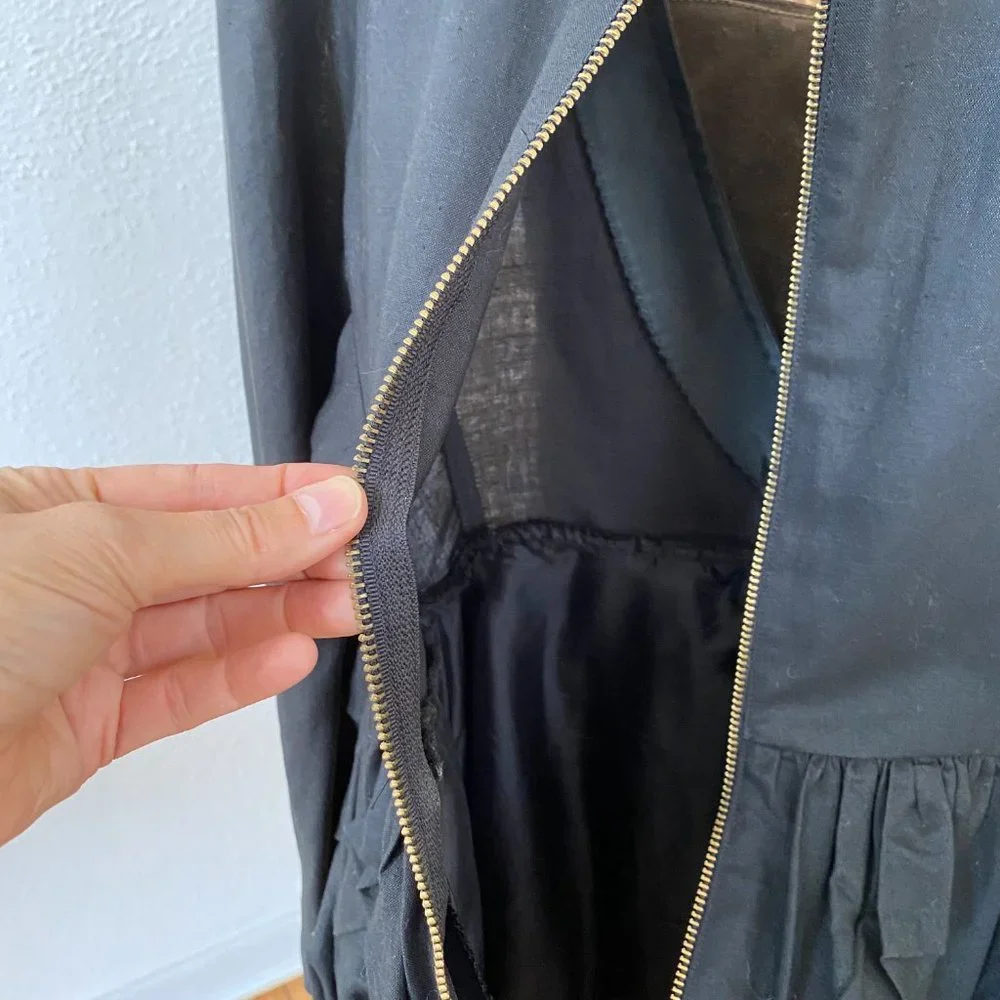 ZAIKO MURAOKA Vintage Bubble Skirt Dress MED Aughts Retro Y2K Balloon 80’s 90’s - Picture 13 of 16